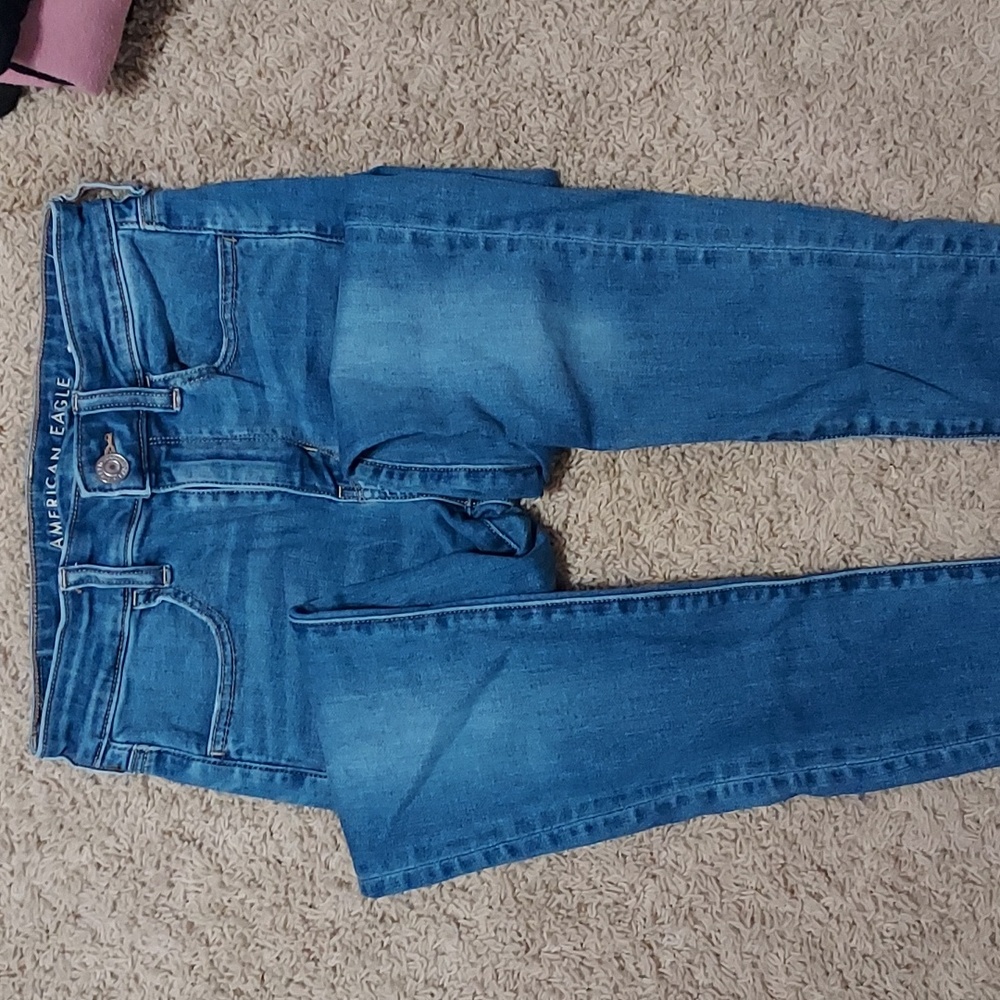 American eagle, blue jeans
